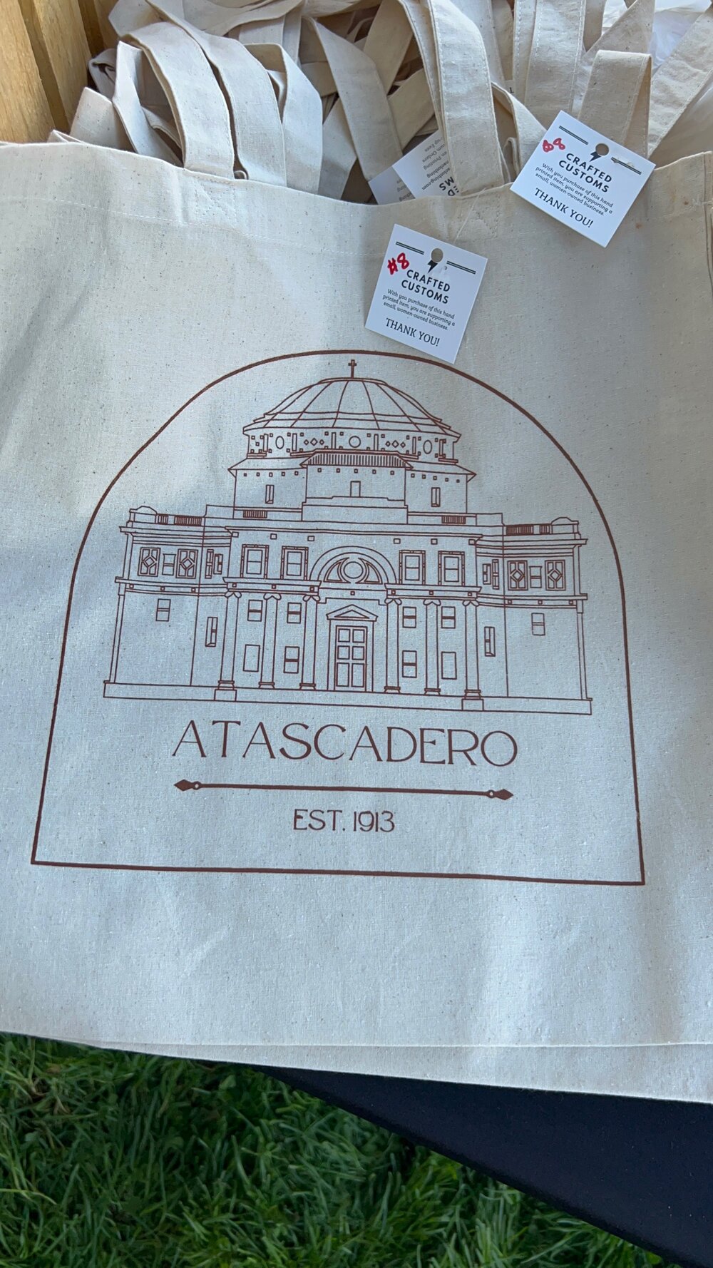 ATASCADERO CITY HALL TOTE