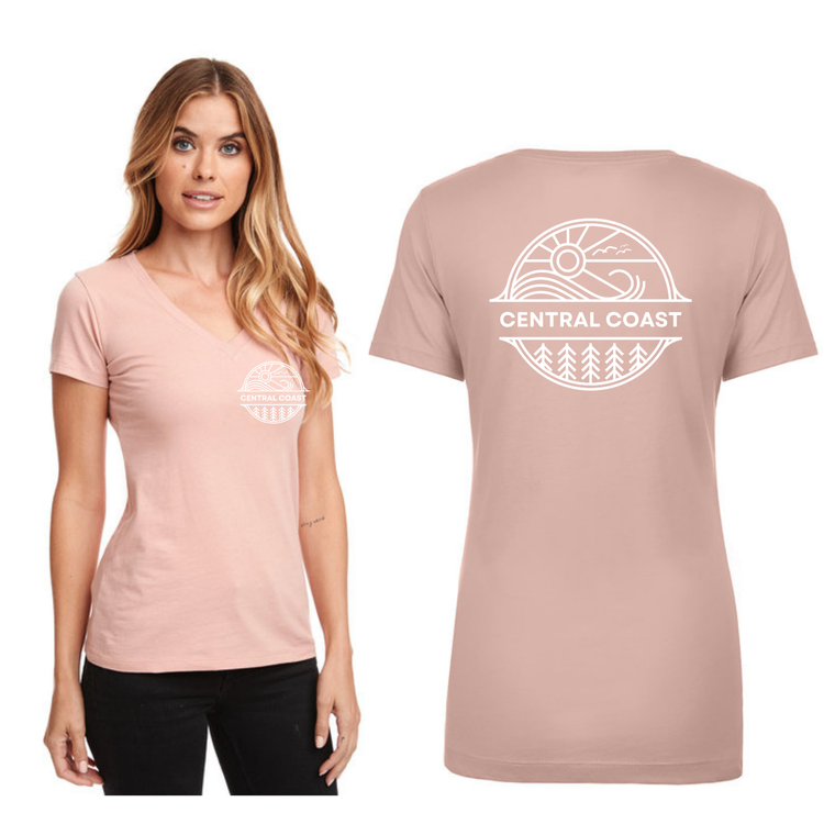 CENTRAL COAST CIRCLE VNECK