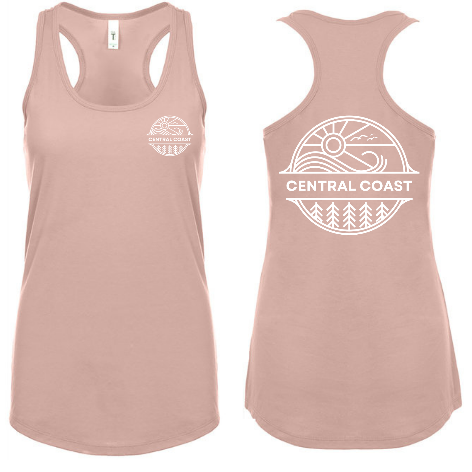 CENTRAL COAST CIRCLE TANK TOPS